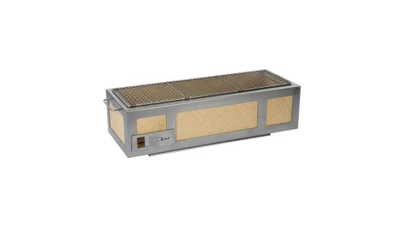 Kasai Long Konro Grill with Stainless Steel Frame SVT-16062