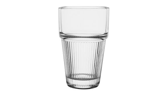 Olympia Ridged Stacking Tumblers 300ml (6 Pack) GZ00014-1