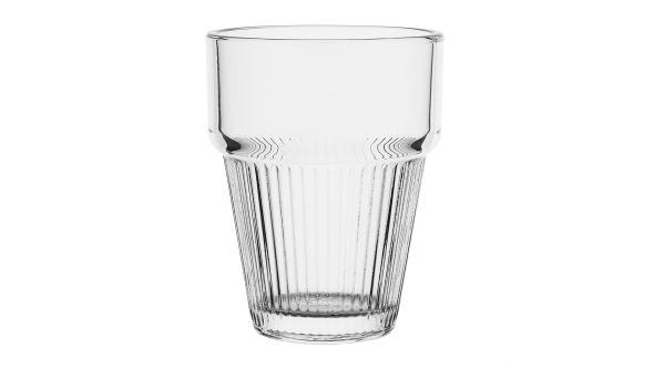 Olympia Ridged Stacking Tumblers 150ml (6 Pack) GZ00014-2