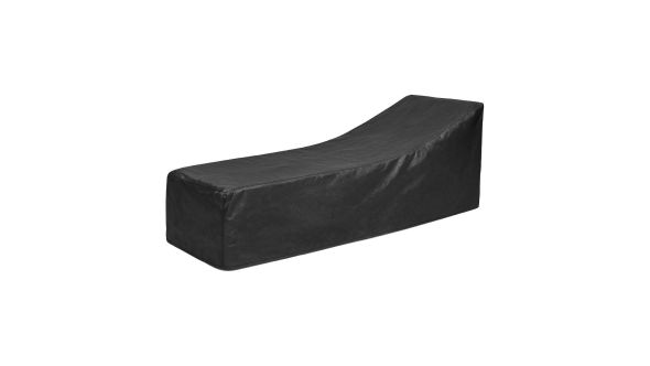 Bolero Bolero Sun Lounger Cover Black 2100x700mm HW966