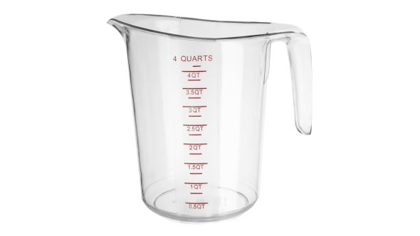 Vogue Polycarbonate Measuring Jug 4Ltr