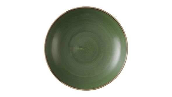 Churchill Stonecast Sorrel Green Coupe Bowls 247mm (12 Pack) SSRSEVB91
