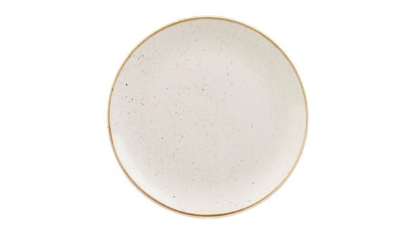 Churchill Stonecast Barley White Coupe Plates 254mm (12 Pack) SWHSEV581