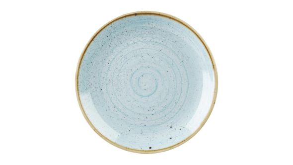 Churchill Stonecast Duck Egg Coupe Plates 254mm (12 Pack) SDESEV581