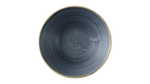 Churchill Stonecast Blueberry Deep Coupe Bowls 180mm (6 Pack) SBBSEB191
