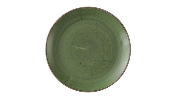 Churchill Stonecast Sage Green Coupe Plates 254mm (12 Pack) SSASEV581