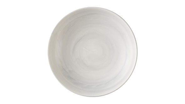 Churchill Stonecast Canvas Grey Evolve Coupe Bowls 247mm (12 Pack) CSGYEVB91