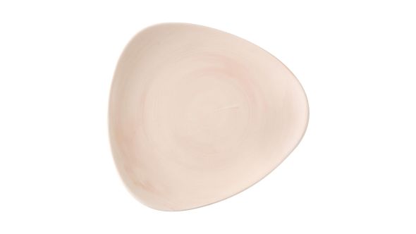 Churchill Stonecast Canvas Coral Lotus Plates 254mm (12 Pack) CSCLTR101