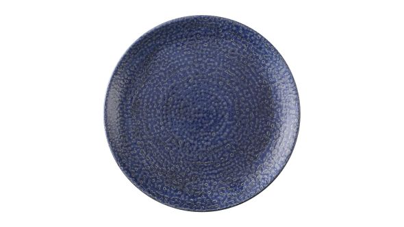 Churchill Studio Prints Homespun Chroma Twilight Evolve Coupe Plates 285mm (12 Pack) HCTWEV111