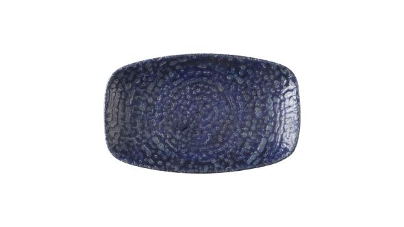 Churchill Studio Prints Homespun Chroma Twilight Oblong Chefs Plates 180 x 105mm (12 Pack) HCTWXO7 1
