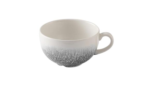 Churchill Studio Prints Raku Quartz Black Cappuccino Cups 355ml (12 Pack) RKBQCB281