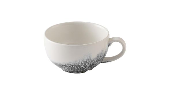 Churchill Studio Prints Raku Quartz Black Cappuccino Cups 236ml (12 Pack) RKBQCB201