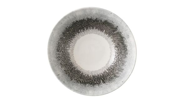 Churchill Studio Prints Fusion Black Deep Coupe Bowls 178mm (6 Pack) FSBKEB191