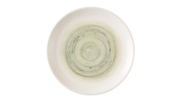 Churchill Elements Fern Evolve Coupe Plates 285mm (12 Pack) HEFEEV111