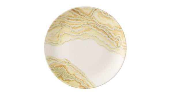 Churchill Tide Gold Evolve Coupe Plates 260mm (12 Pack) TDGDEV101