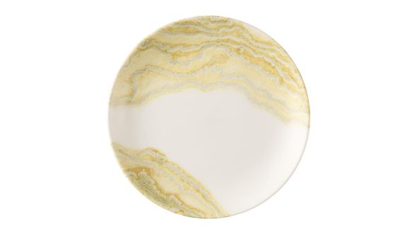 Churchill Tide Gold Evolve Coupe Plates 220mm (12 Pack) TDGDEVP81