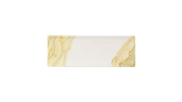 Churchill Tide Gold Oblong Plates 250x90mm (6 Pack) TDGDOF231