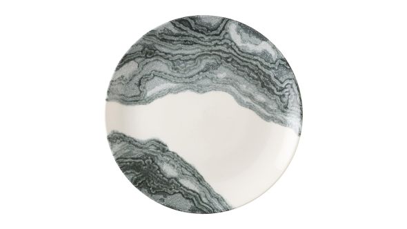 Churchill Tide Black Evolve Coupe Plates 260mm (12 Pack) TDBKEV101