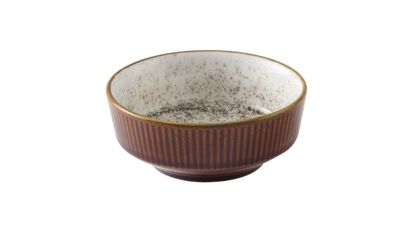 Churchill Nourish Cinnamon Brown Barley White Kochi Shallow Bowls 266ml (12 Pack) CBBWKO9 1