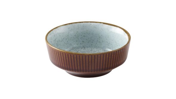 Churchill Nourish Cinnamon Brown Duck Egg Kochi Shallow Bowls 266ml (12 Pack) CBDEKO9 1