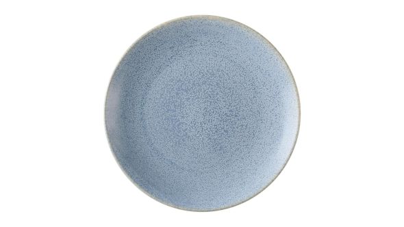 Dudson Evo Azure Coupe Plates Blue 255mm (6 Pack) EVOAPC271