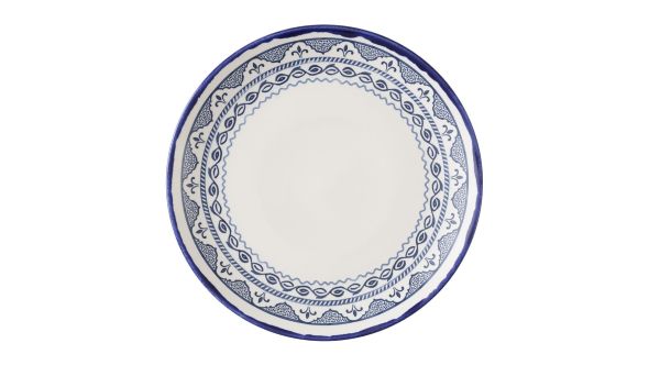Dudson Harvest Moresque Coupe Plates Blue 260mm (12 Pack) MMIKEV101