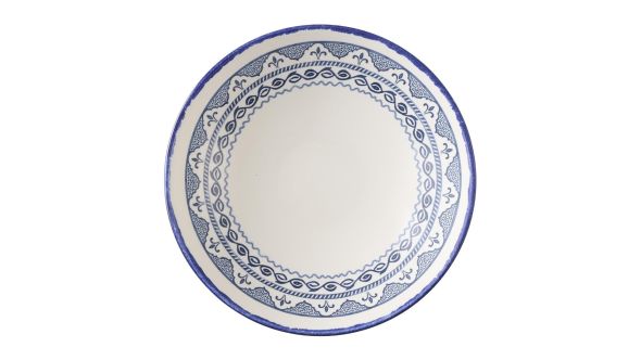 Dudson Harvest Moresque Coupe Bowls Blue 185mm (12 Pack) MMIKEVB71