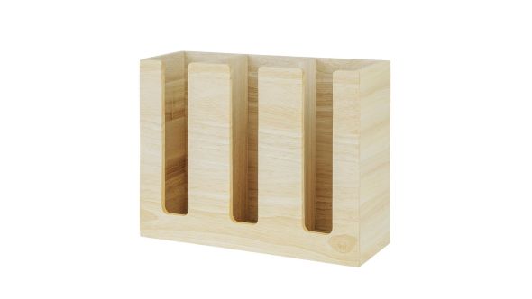 Olympia Cup Organiser Hevea Wood 340x120x240mm OT118434RU