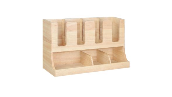 Olympia Cup and Condiment Station Hevea Wood 450x120x240mm OT118446RU