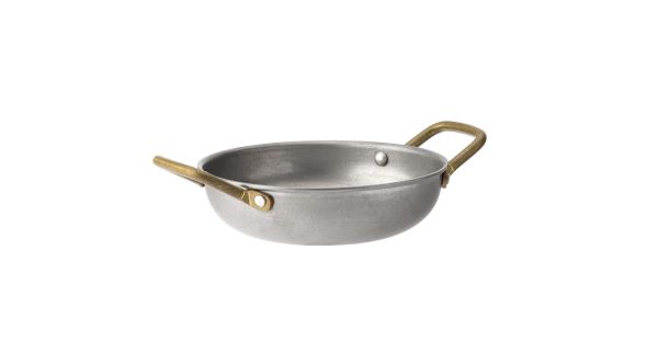 Utopia Vintage Brass Handled Dishes 150mm (6 Pack) F91403-000000-B01006