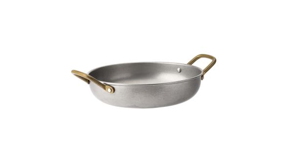 Utopia Vintage Brass Handled Dishes 195mm (6 Pack) F91404-000000-B01006