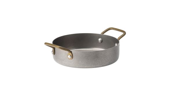 Utopia Vintage Steel Mini Casserole Dishes 5" 122.5mm (6 Pack) F91408-000000-B01006
