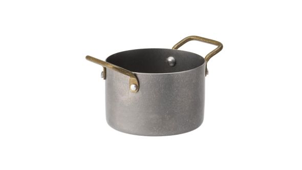 Utopia Vintage Steel Mini Casserole Dishes 3.5" 90mm (6 Pack) F91409-000000-B01006