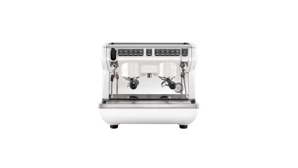 Nuova Simonelli Appia Compact 2 Group Coffee Machine with Autosteam Wand White