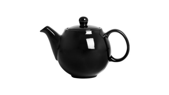 Olympia Cafe Teapots Black 450ml (2 Pack) HX799