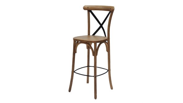 Everyday Bristol Bar Chair in Weathered Oak HX871