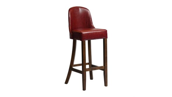 Everyday Kilsby Bar Chair in Vintage with Bison Bordeaux Seat HX903