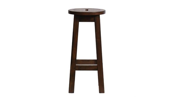 Everyday Wooden Top High Stool in Vintage (2 Pack) HX910