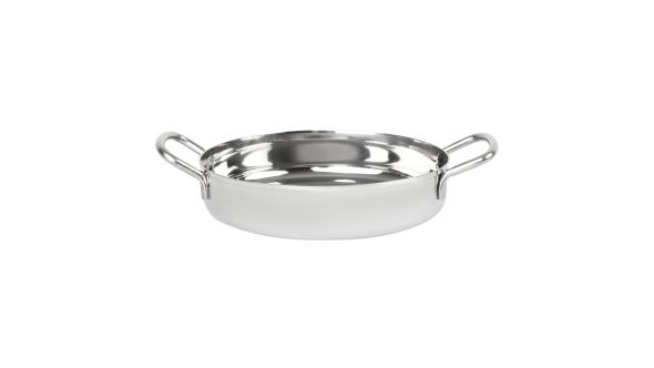 Olympia Table Presentation Double Handle Dish Stainless Steel 150mm MPDH15