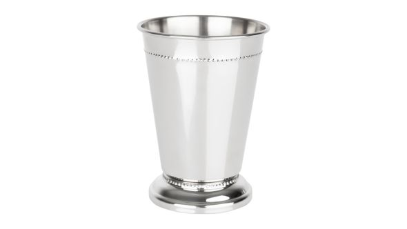 Olympia Barware Beaded Julep Cup Stainless Steel 370ml JU-C BD