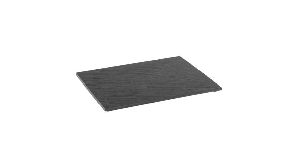 APS Natural Slate Tray GN 1/2 Black 325x265mm 1003