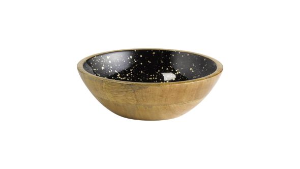 APS Mango Bowl Black and Gold 240x75mm 1053
