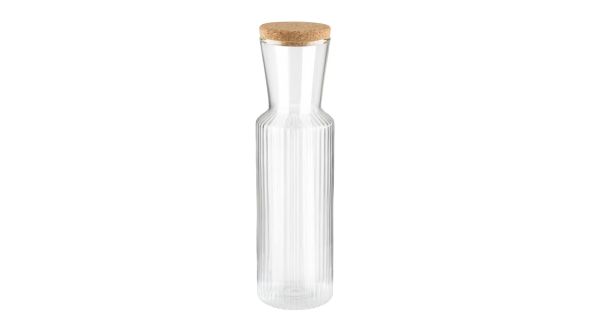 APS Lines Glass Carafe 0.9Ltr 10738