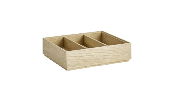 APS Inserts For GN 1/2 Wooden Box Black 300x240x60mm 14022