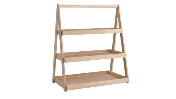 APS Valo Three-Tier Wooden Tray 555x325x640mm 14012