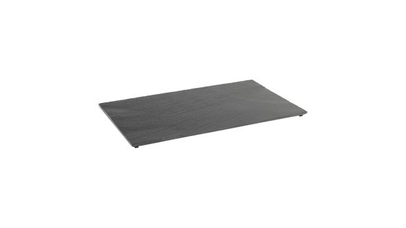 APS Natural Slate Tray GN 1/1 Black 530x325mm 1001