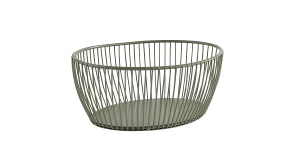APS Svart Basket Green 200x150x80mm 30472