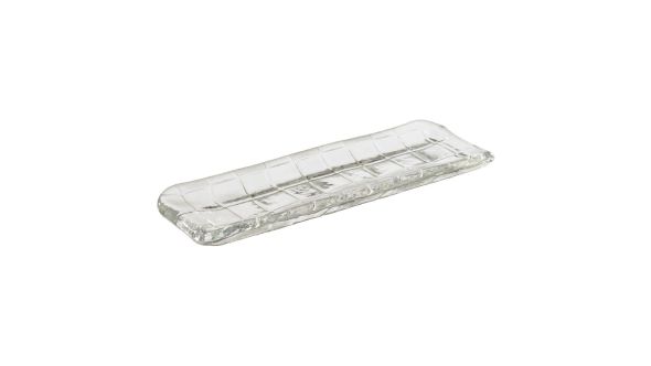 APS Takashi Sushi Board Clear Glass 190x65mm 40900