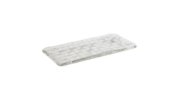 APS Takashi Sushi Board Clear Glass 260x130mm 40902