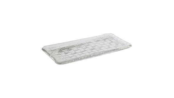 APS Takashi Sushi Board Clear Glass 295x155mm 40906